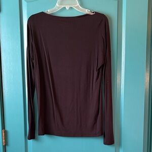 VINCE BOAT NECK TOP / SIZE MEDIUM